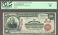Loveland, OH, #1 1902RS $10, Ch.#6779, The Loveland National Bank, Ch.VF, PCGS-35